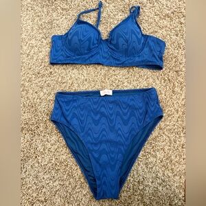 Pink Lily Bikini Set